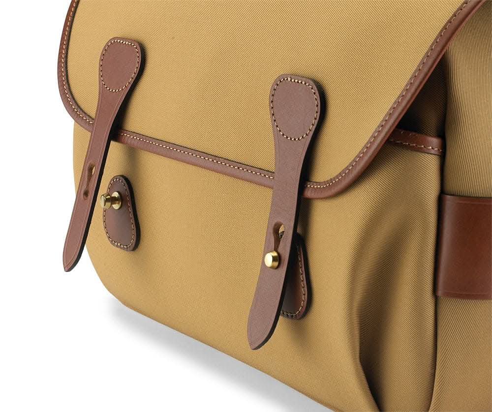 Billingham S4 Camera Bag - Khaki Canvas / Tan Leather