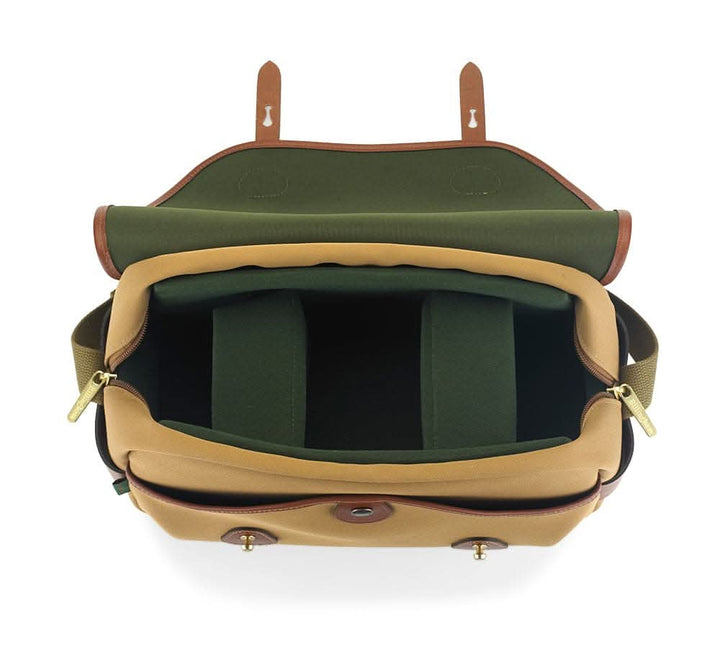 Billingham S4 Camera Bag - Khaki Canvas / Tan Leather
