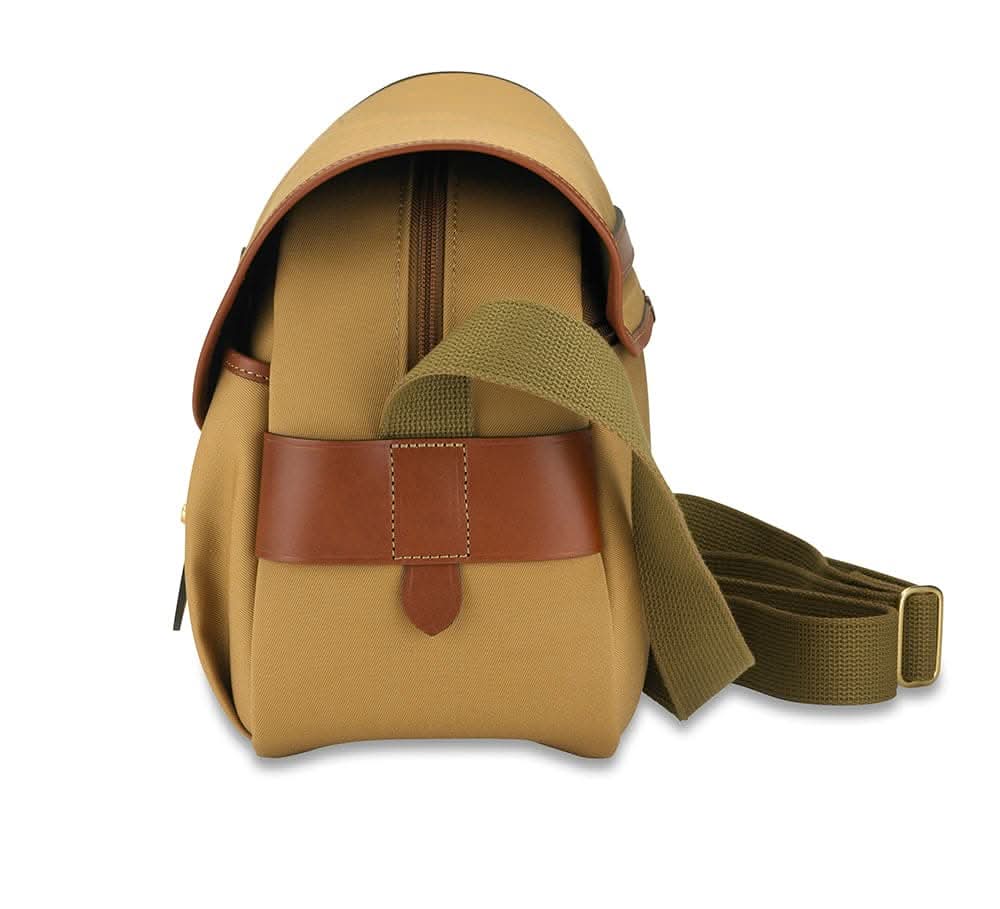 Billingham S4 Camera Bag - Khaki Canvas / Tan Leather