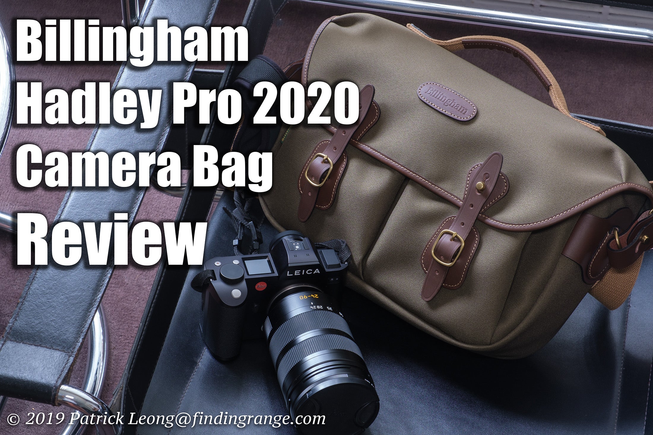 Billingham Hadley Pro 2020 Camera Bag Review