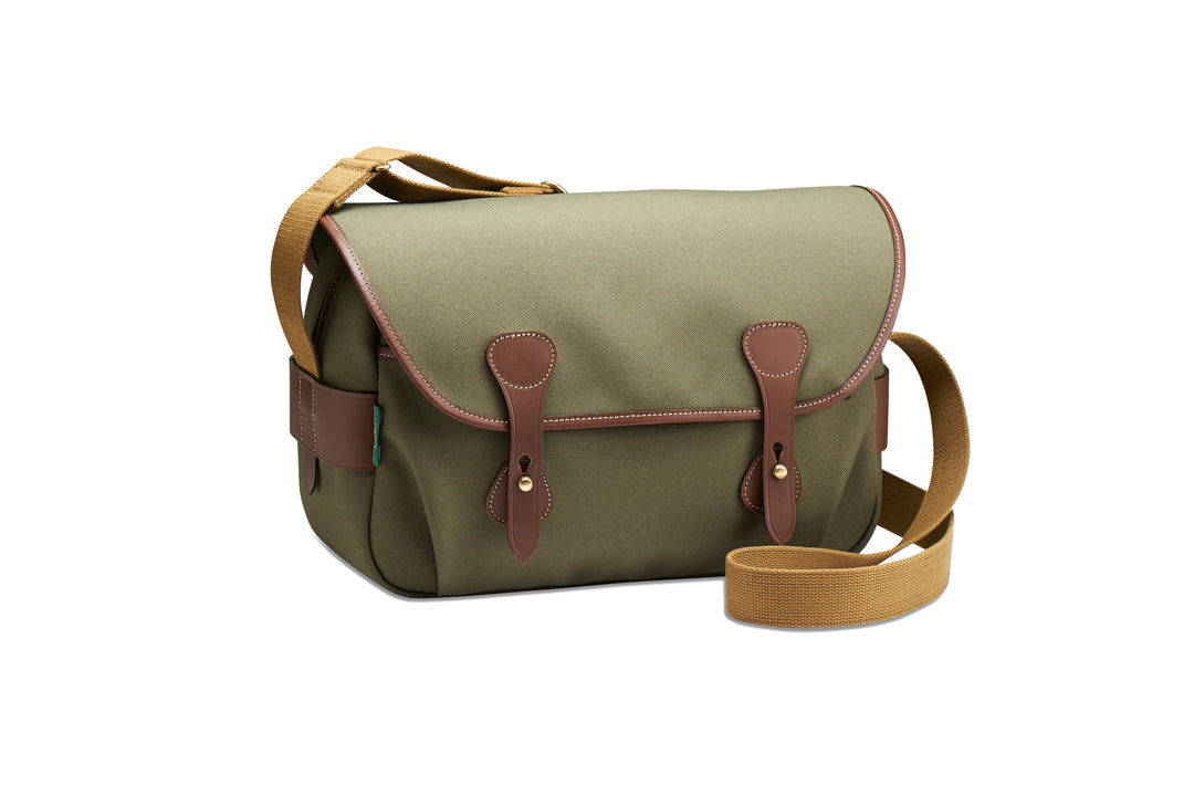 Billingham S4 Camera Bag - Khaki Canvas / Tan Leather