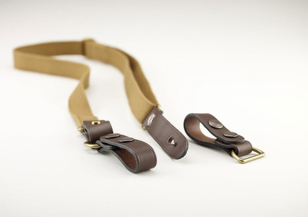 Khaki FibreNyte / Chocolate Leather (Olive Lining)