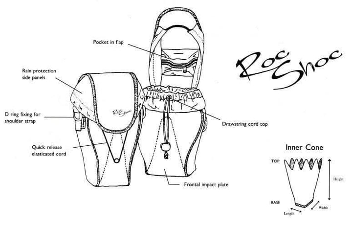 Roc Shoc Camera Pouches - Billingham