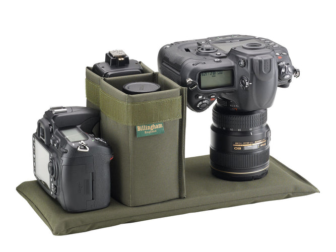 335 MKII Camera/Laptop Bag - Black FibreNyte / Black Leather