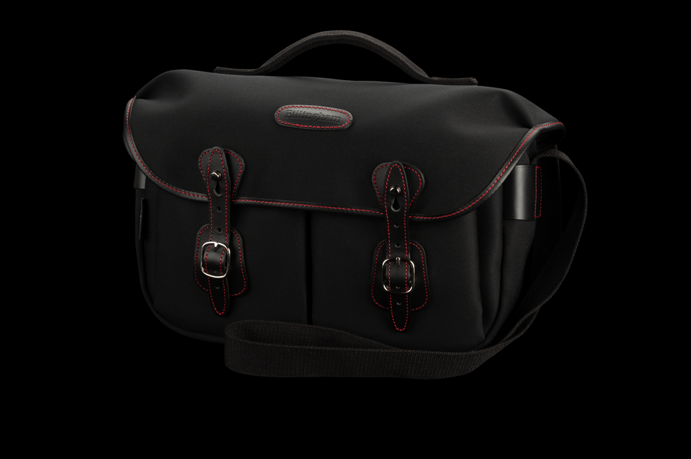 Hadley Pro Camera Bag - Black Canvas / Black Leather / Red Stitching (50th Anniversary Limited Edition)