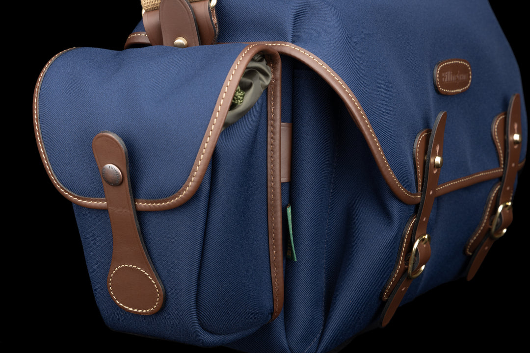 AVEA 8 Navy FibreNyte Chocolate Leather Attached