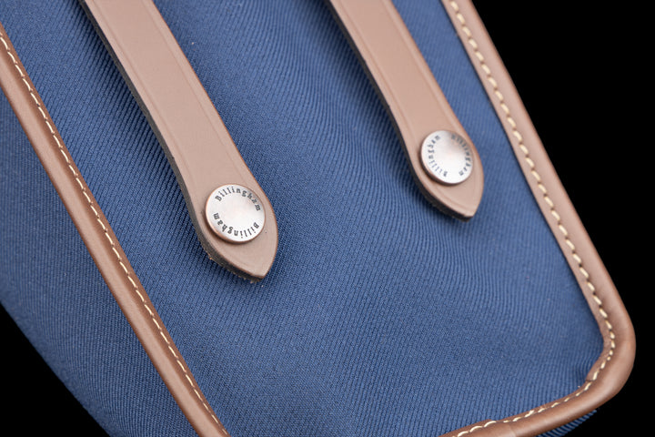 AVEA 8 Navy FibreNyte Chocolate Leather Back