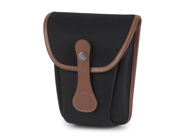 Black Canvas Tan Leather