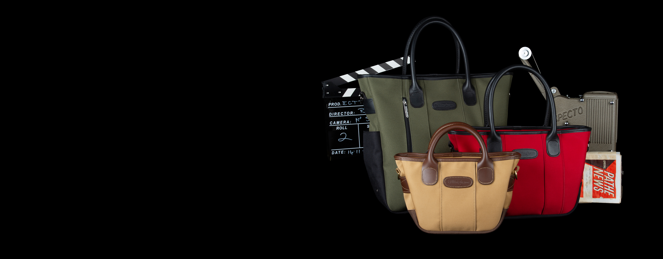 Billingham Behind the Scenes leisure bags