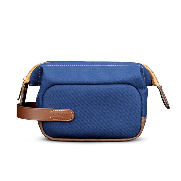 Navy FibreNyte/Chocolate Leather