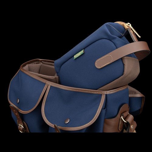 Capsule 1  Navy FibreNyte Chocolate Leather Inside Hadley One