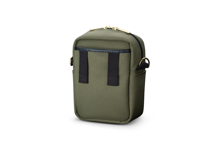 Compact Stowaway Sage FibreNyte Black Leather