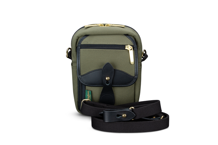 Compact Stowaway Sage FibreNyte Black Leather