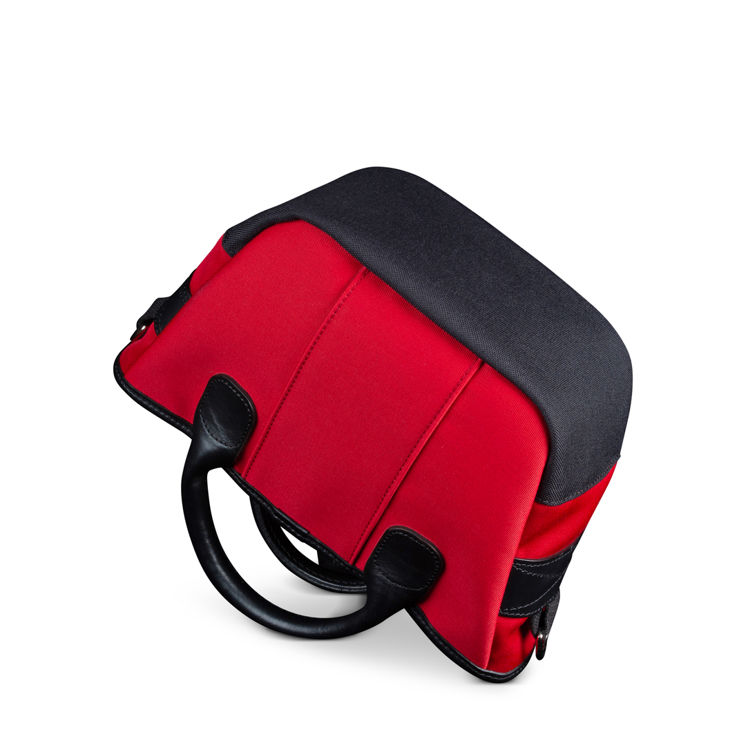 Dolly Grip Burgundy Canvas Black Leather Nytex Bottom