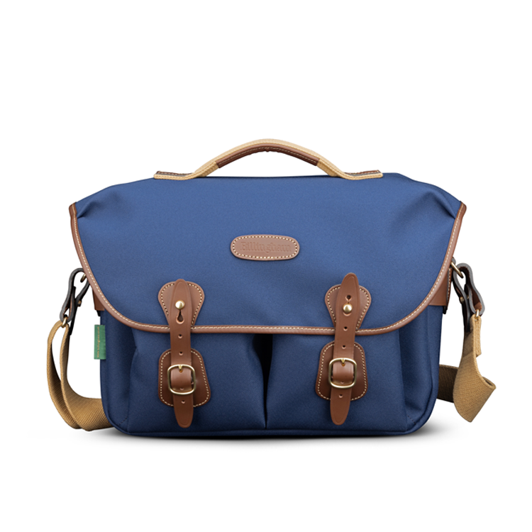 Hadley One Navy FibreNyte Chocolate Leather Front
