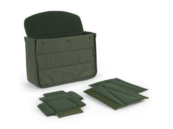 Khaki Canvas / Tan leather (Olive Lining)