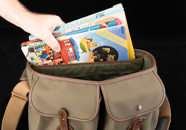 Comics in internal rear pocket of Icon 
