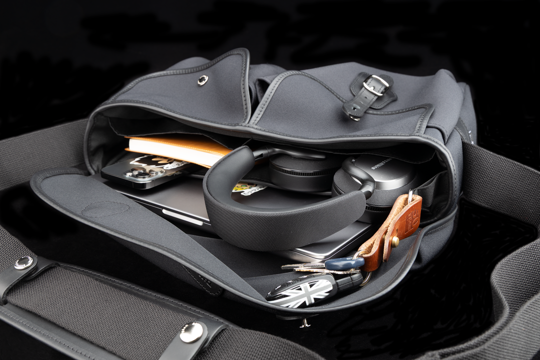 Inside Black FibreNyte Black Leather