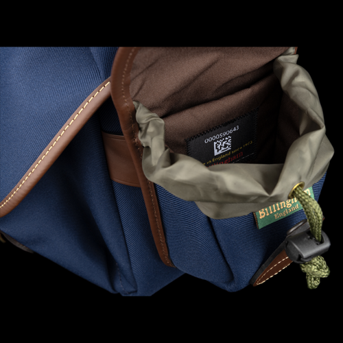 AVEA 7 Navy FibreNyte Chocolate Leather Open