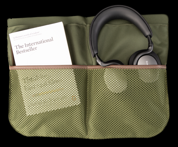 Mesh and dump pockets inside Icon