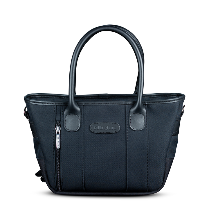 Key Grip Black FibreNyte Black Leather Handbag