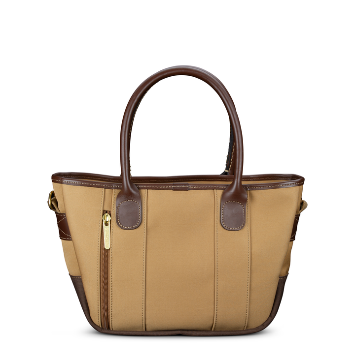 Key Grip Khaki Canvas Chocolate Leather Back