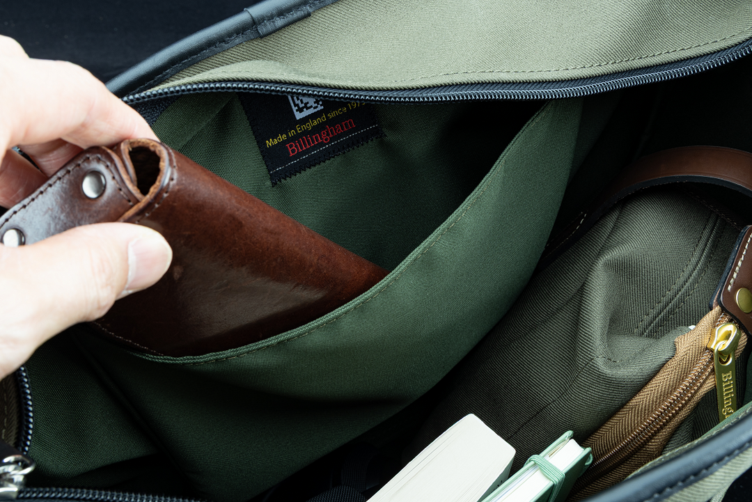 Rear Internal Pocket of Best Boy Tote