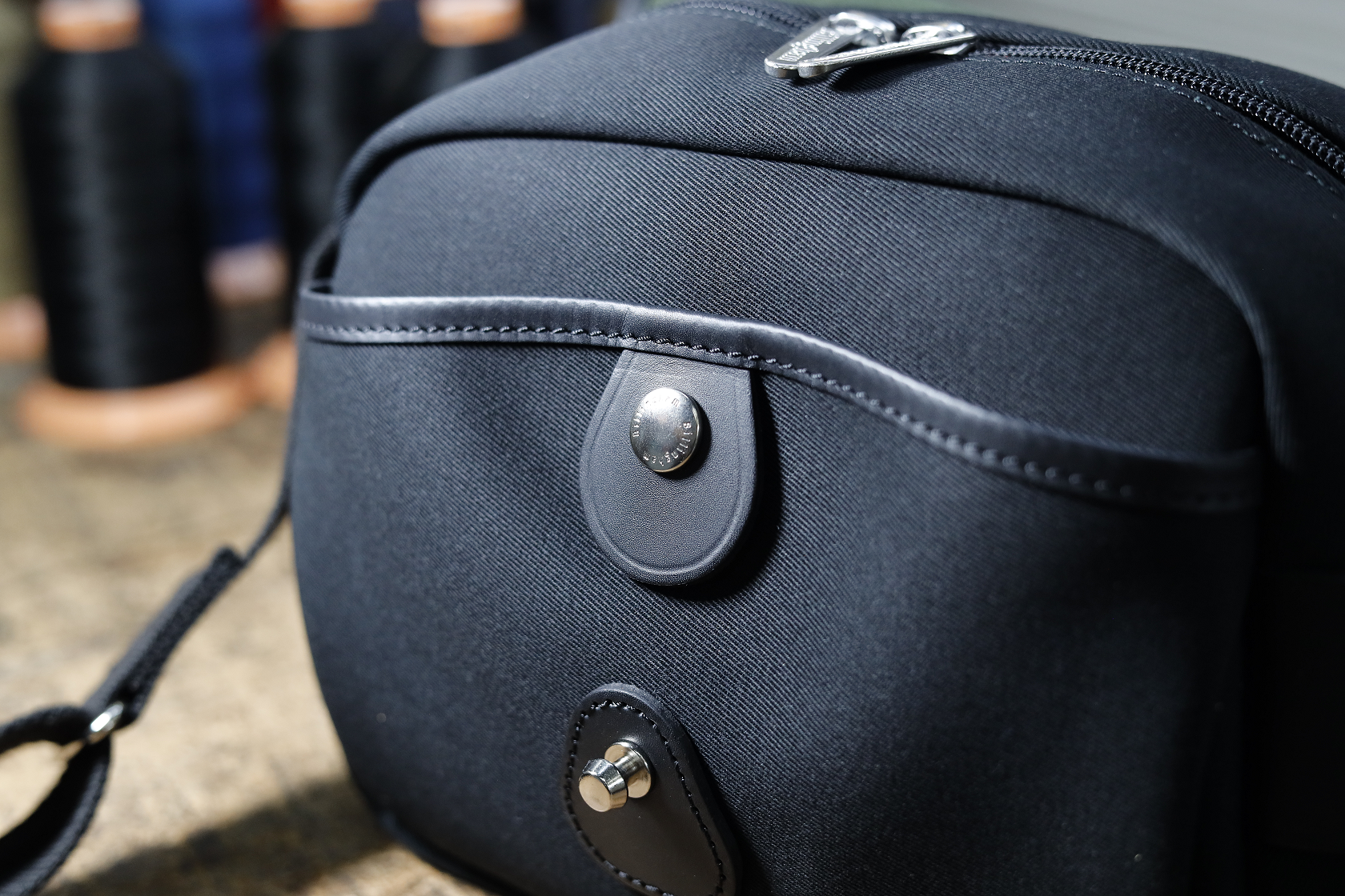 S2 Camera Bag - Black Canvas / Black Leather - Billingham