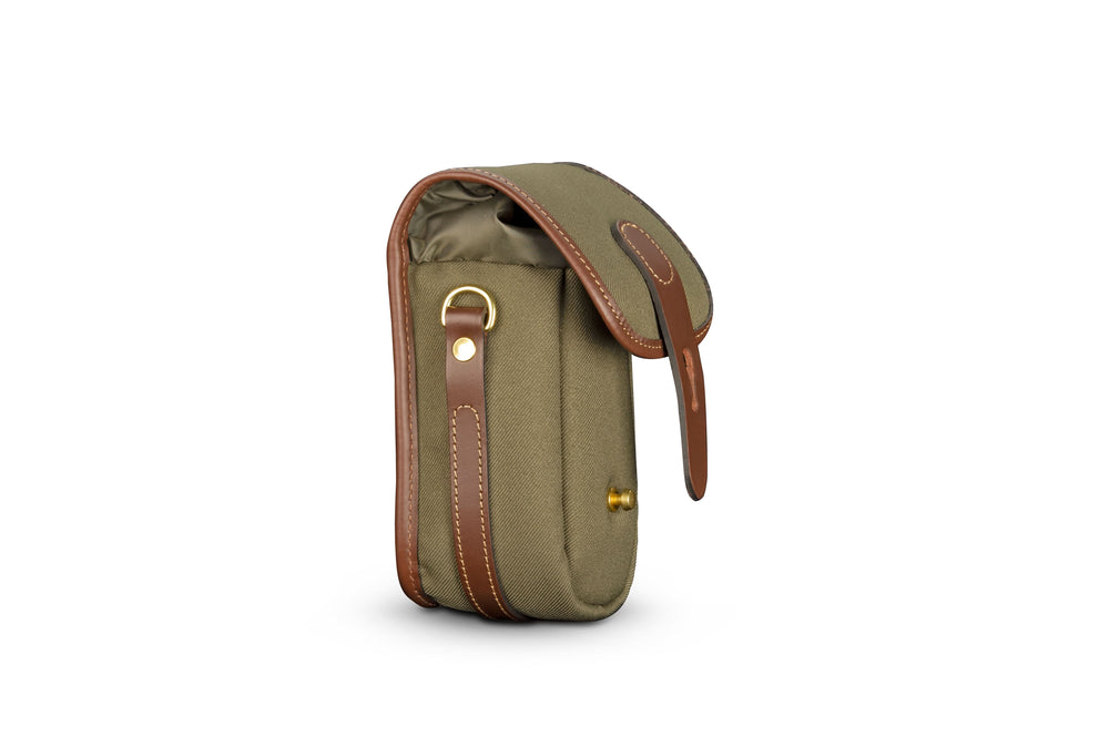 TEN–16 Camera Bag - Sage FibreNyte / Chocolate Leather