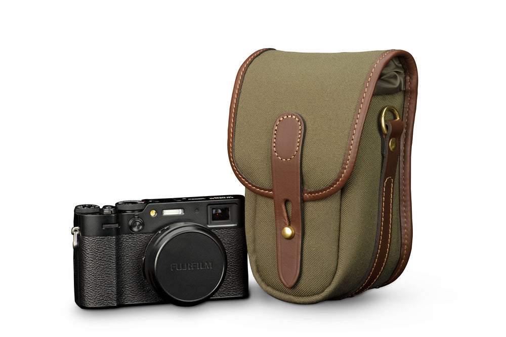 TEN–16 Camera Bag - Sage FibreNyte / Chocolate Leather