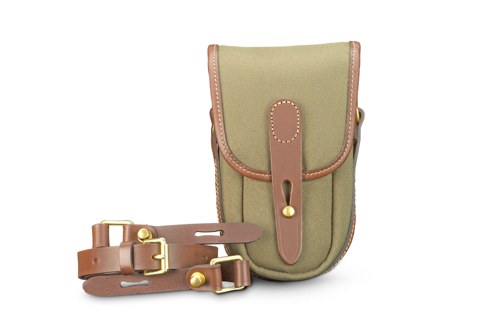 TEN–16 Camera Bag - Sage FibreNyte / Chocolate Leather