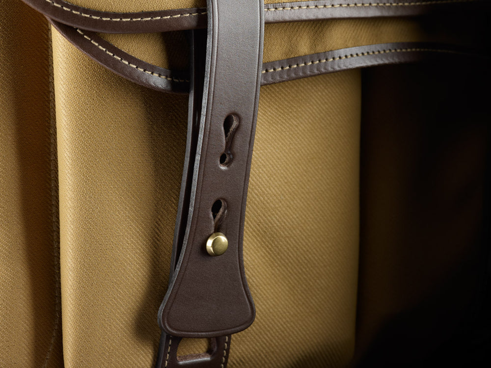 307 Camera Bag - Khaki FibreNyte / Chocolate leather