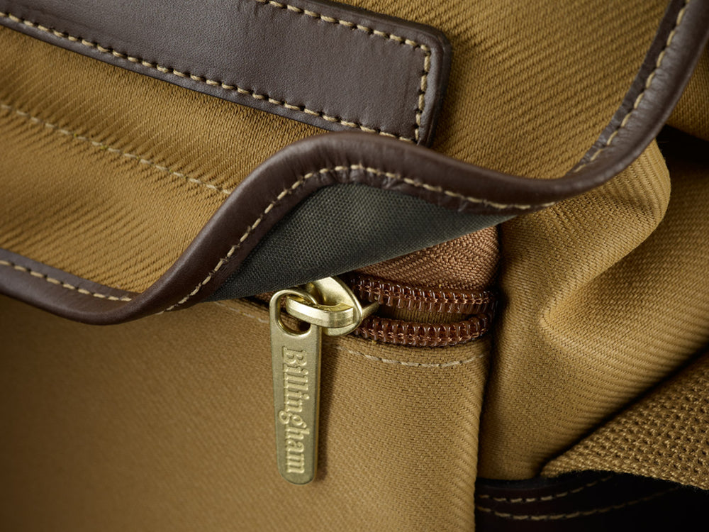 207 Camera Bag - Khaki FibreNyte / Chocolate Leather