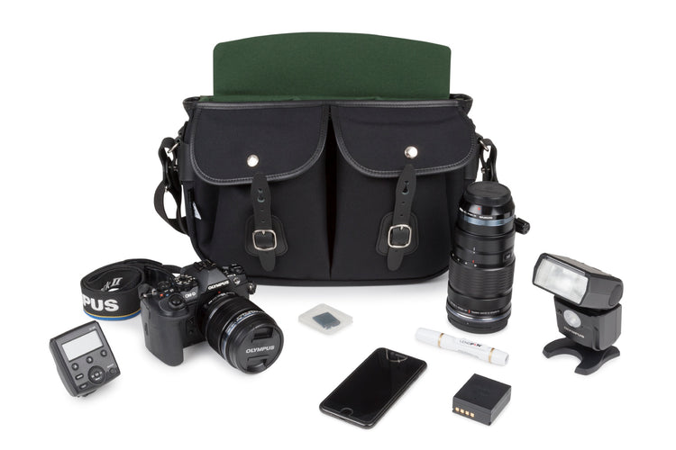 Hadley Pro 2020 Camera Bag - Black FibreNyte / Black Leather