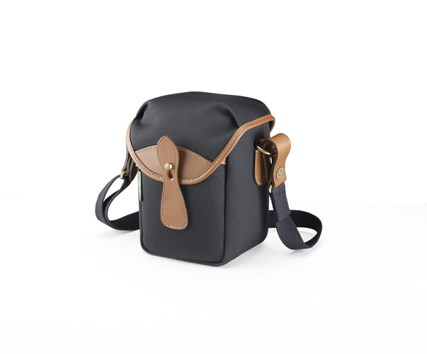 Billingham 72 Camera Bag - Black Canvas / Tan Leather