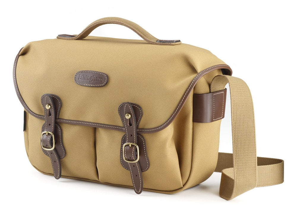 Billingham Hadley Pro Camera Bag - Khaki FibreNyte / Chocolate Leather