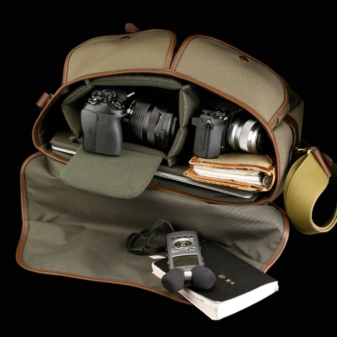 Billingham Hadley One - FibreNyte Camera Bag - Sage / Chocolate