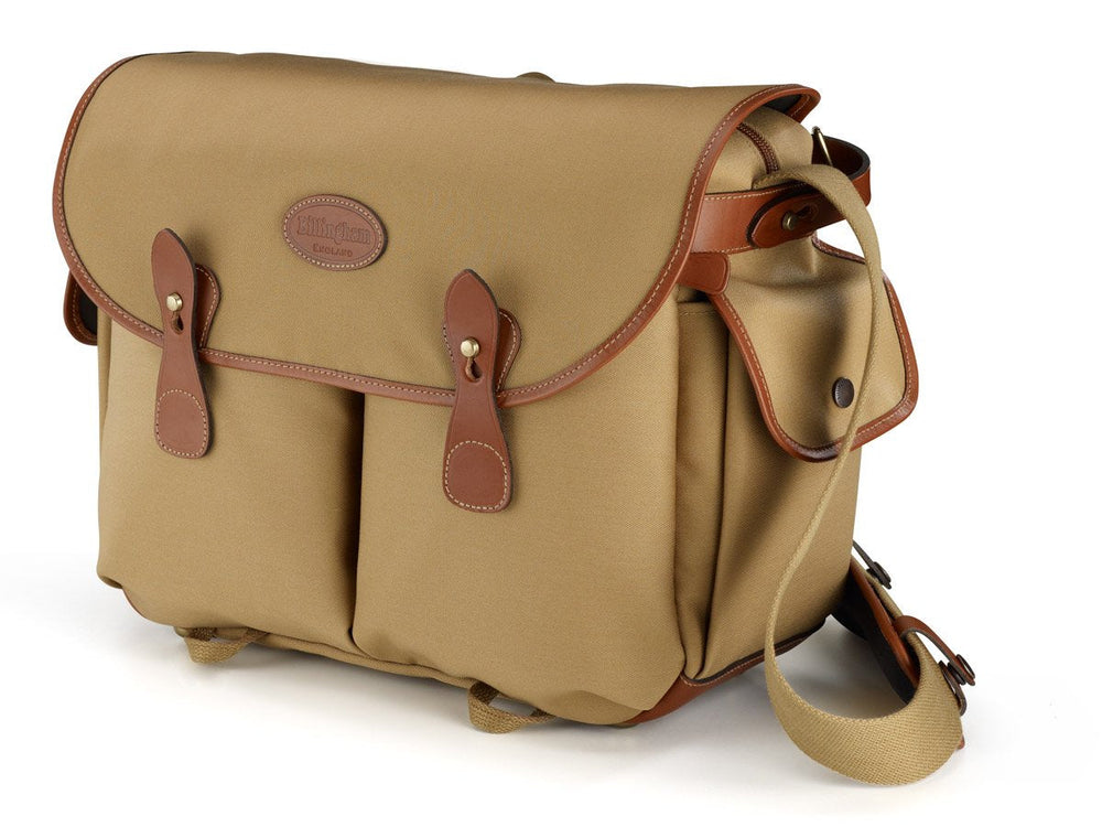 Billingham Packington Camera Bag - Khaki Canvas / Tan Leather