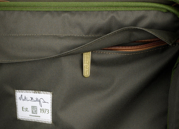 Thomas Briefcase & Laptop Bag - Black FibreNyte / Tan Leather